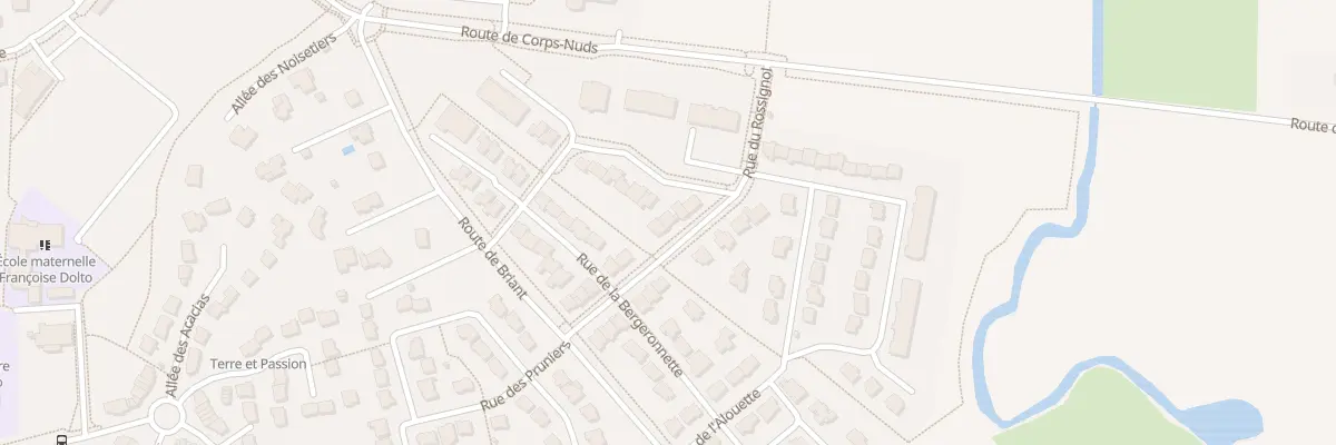 Plan du 14 Rue du Rossignol à Bourgbarré