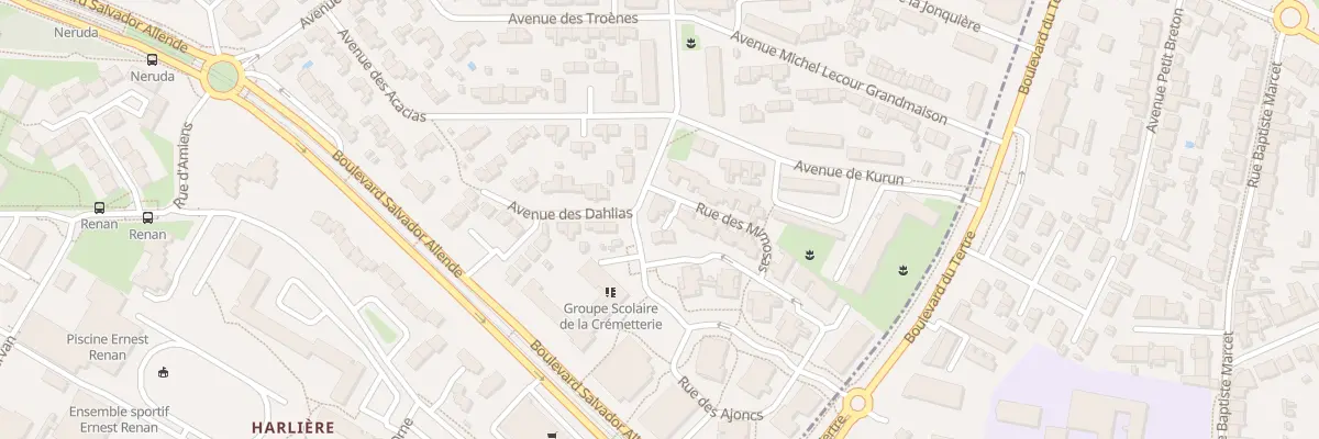 Plan du 24 Rue des Mimosas à Saint-Herblain