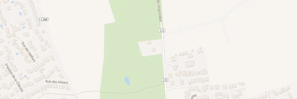 Plan du 153 Rte de l’Anjormière à Aizenay