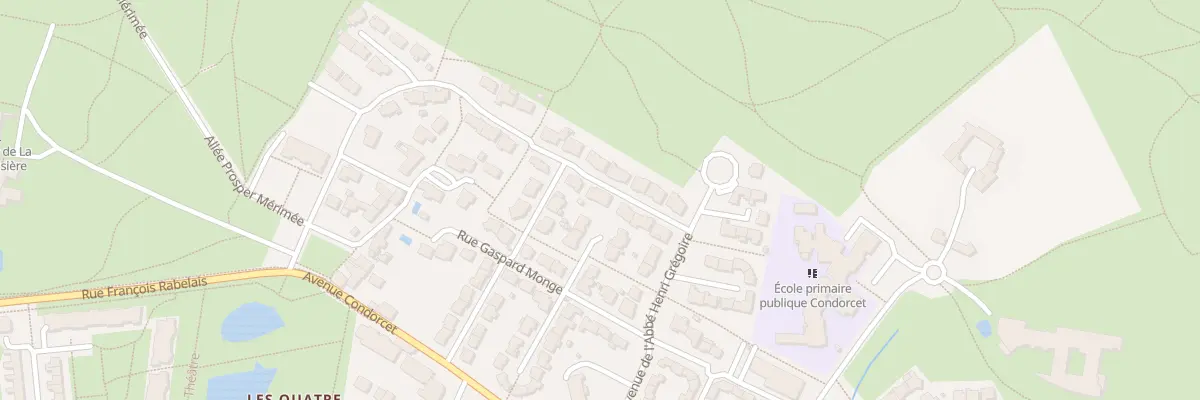 Plan du 7 All Claude Rouget De Lisle à Saint-Herblain