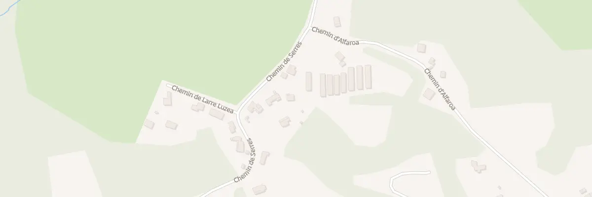 Plan du 6169 Che de Serres à Saint-Pée-sur-Nivelle
