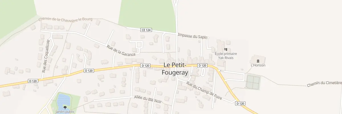 Plan du 4 Rue du Tapion au Petit-Fougeray