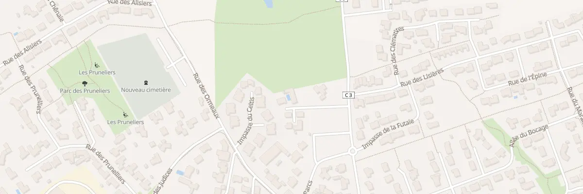 Plan du 2 Imp du Haut des Parcs à Aizenay