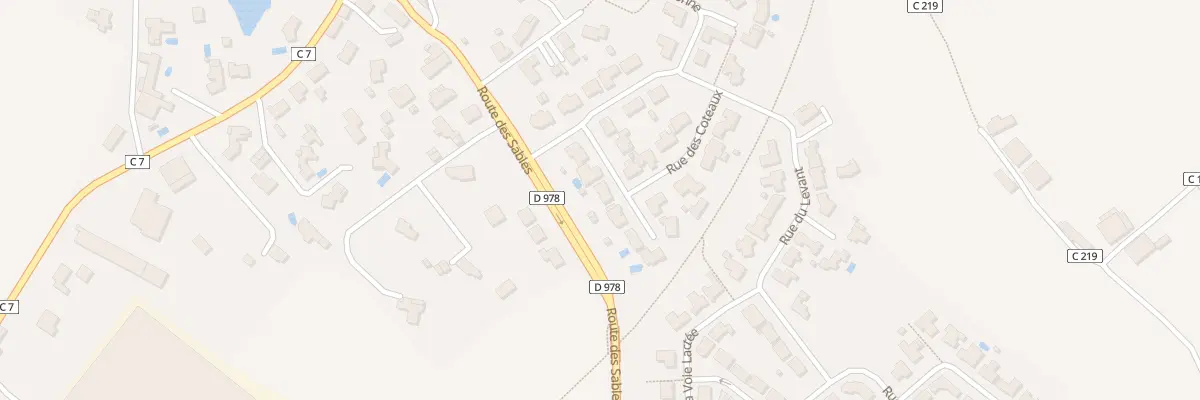 Plan du 6 Rue des coteaux à Aizenay