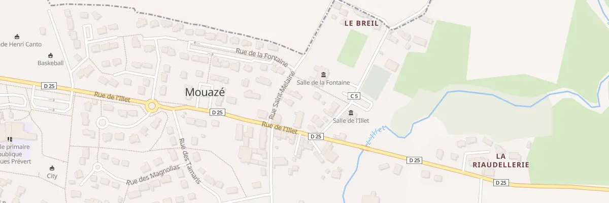 Plan du 10 Rue Saint-Melaine à Mouazé