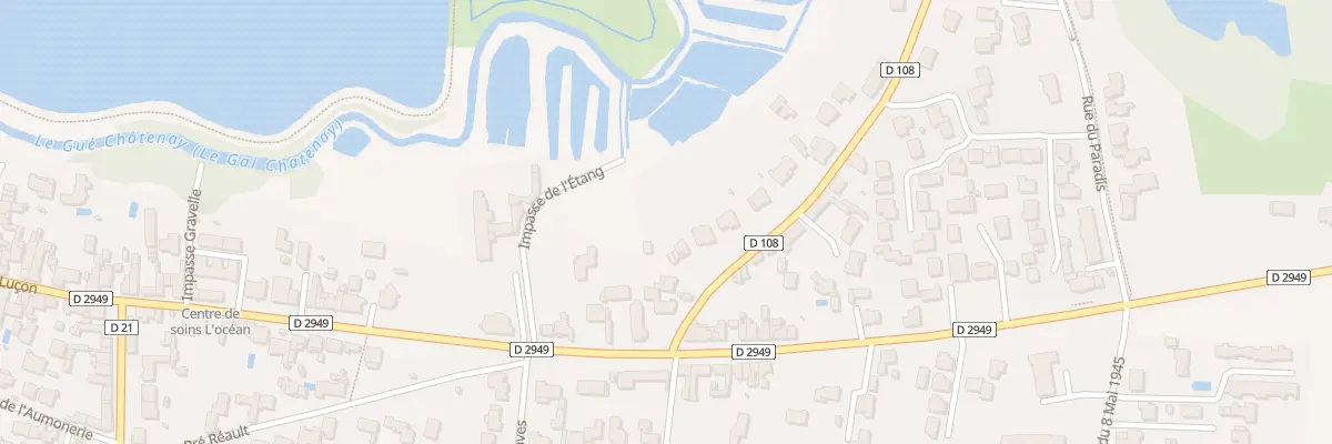 Plan du 47 Rue du hasard à Talmont-Saint-Hilaire