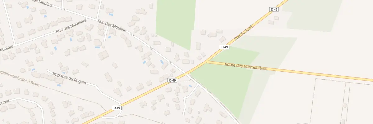 Plan du 53 Rue des moulins à Treillières