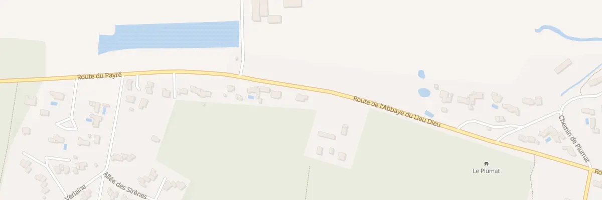 Plan du 121 Rue de l’Abbaye du Lieu Dieu à Jard-sur-Mer