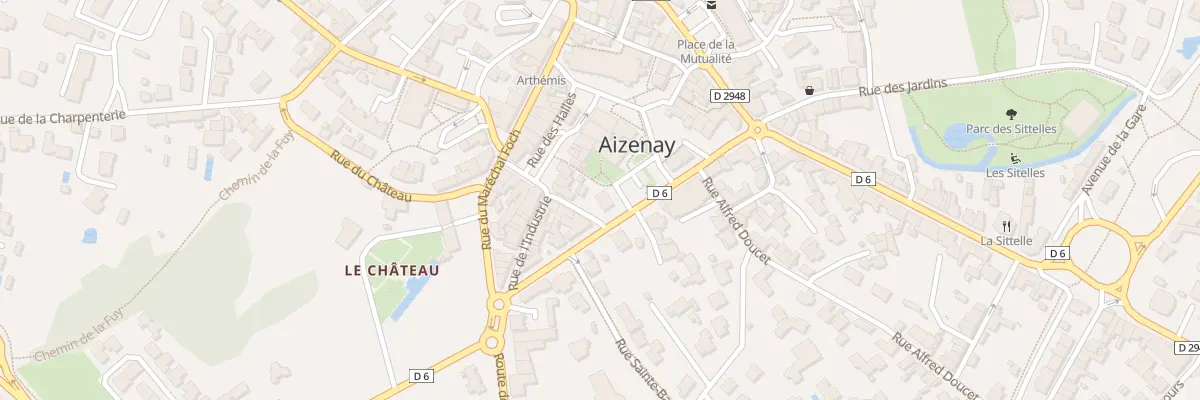 Plan du 5 Rue de la batonnerie à Aizenay