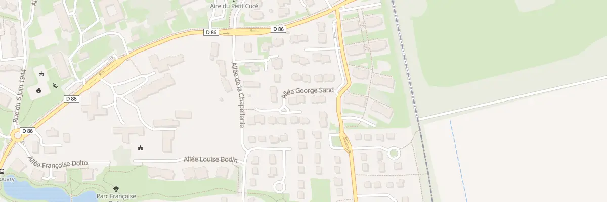 Plan du 5 All George Sand à Chantepie