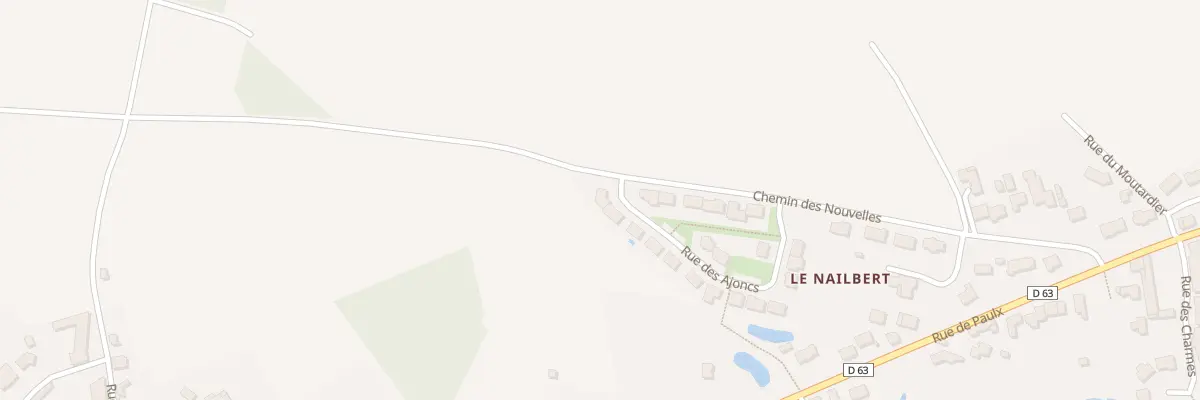 Plan du 25 Rue des Ajoncs à La Limouzinière