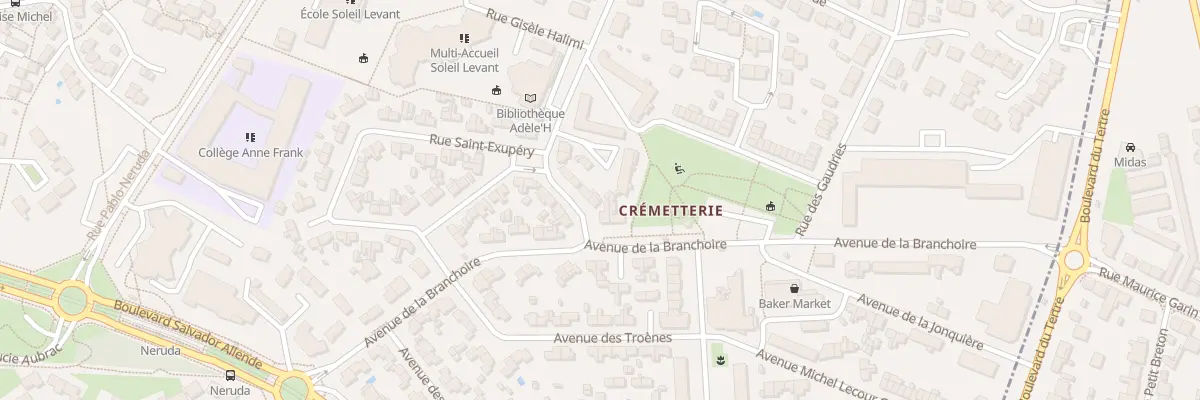 Plan du 57 Rue de la Blanche à Saint-Herblain