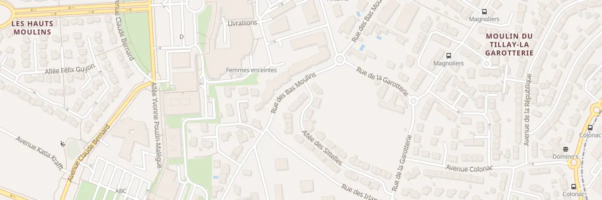 Plan du 4 All des Sitelles à Saint-Herblain