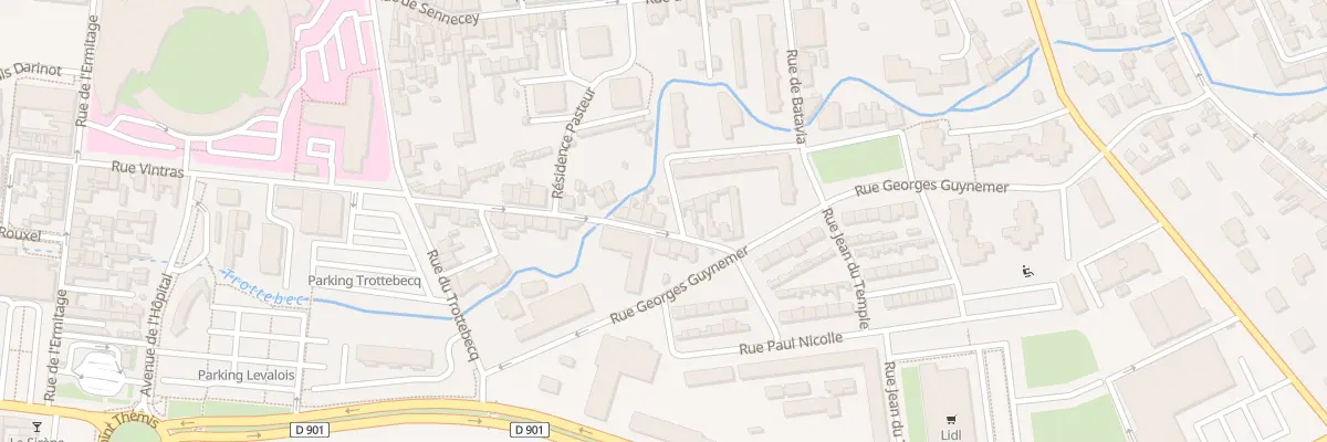 Plan du 63B Rue Letellier à Cherbourg-en-Cotentin
