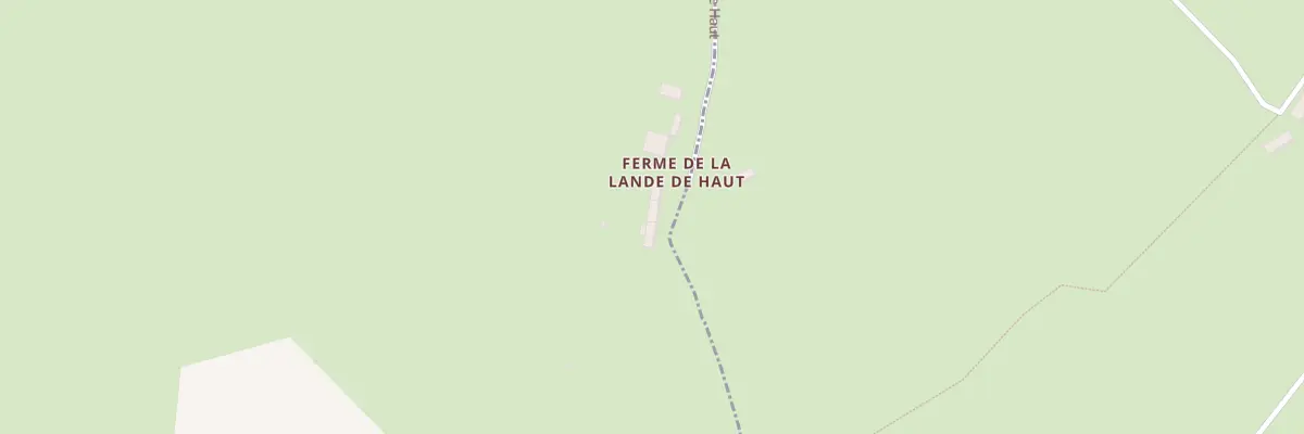 Plan du 8068 Ferme de la Lande de Haut à Saint-Sauveur-de-Pierrepont