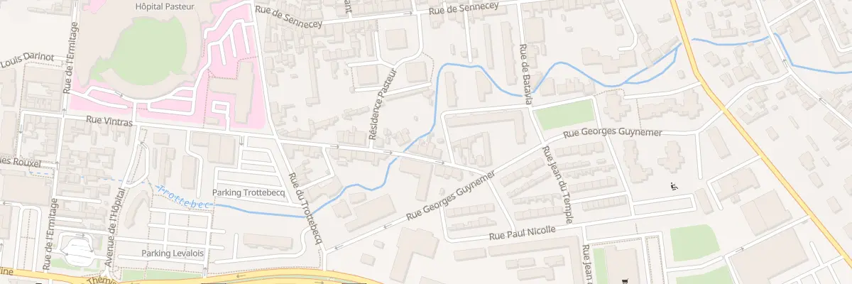 Plan du 61 Rue Letellier à Cherbourg-en-Cotentin