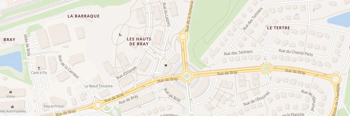 Plan du 1 Rue de la Fontaine à Cesson-Sévigné