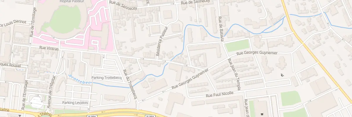 Plan du 59 Rue Letellier à Cherbourg-en-Cotentin