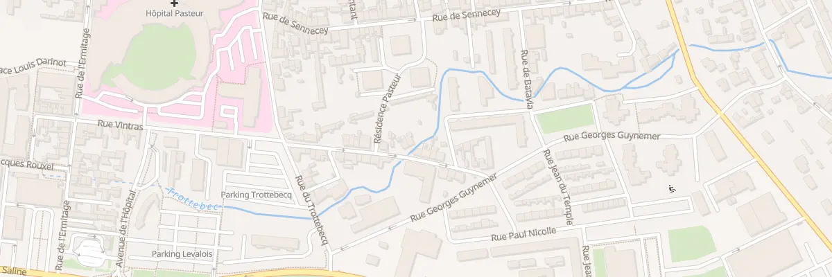 Plan du 23 Rue Letellier à Cherbourg-en-Cotentin