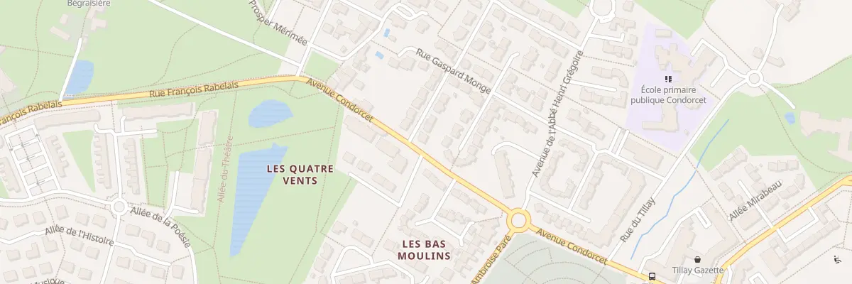 Plan du 2 All Pierre Chaumette à Saint-Herblain