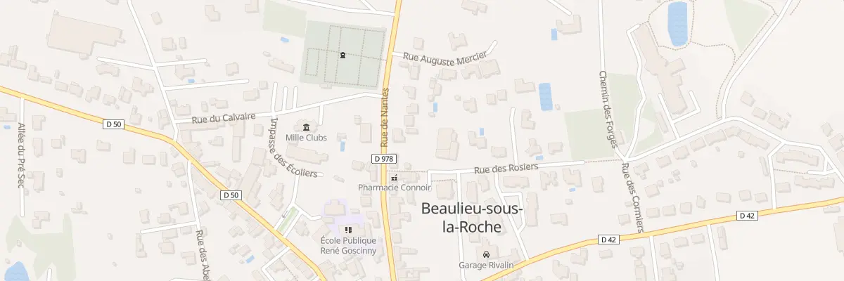 Plan du 30 Rue de Nantes à Beaulieu-sous-la-Roche