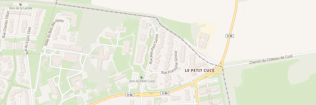 Plan du 14 Rue Jean-Paul Sartre à Chantepie