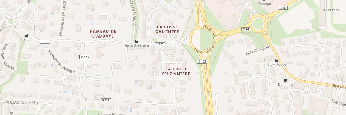 Plan du 12T Rue de la Croix Pilonnière à Vern-sur-Seiche