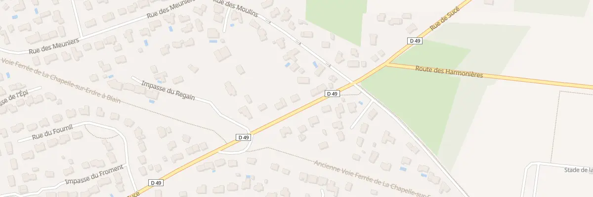Plan du 39 Rue de sucé à Treillières