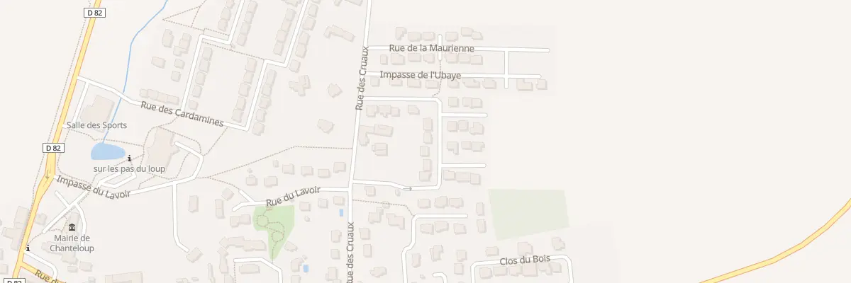 Plan du 12 Rue de la Chevreuse à Chanteloup