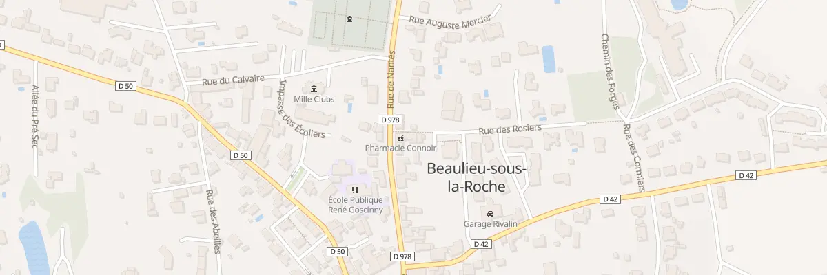 Plan du 4 Rue des Rosiers à Beaulieu-sous-la-Roche