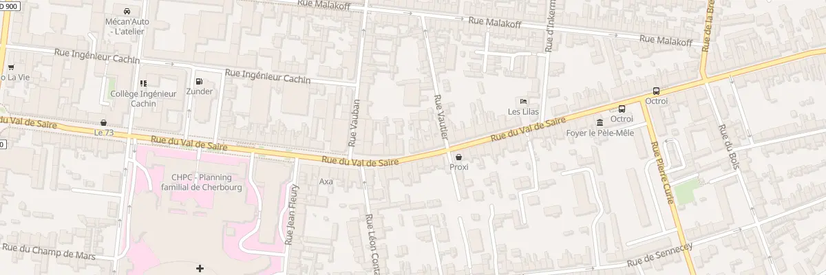 Plan du 139 Rue du Val de Saire à Cherbourg-en-Cotentin