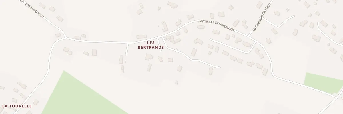 Plan du 44A Les Bertrands à Tollevast