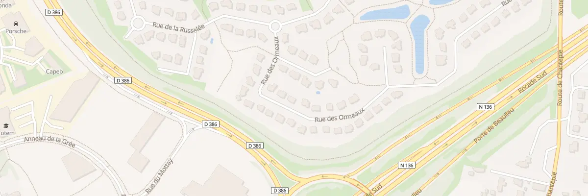 Plan du 24 Rue des Ormeaux à Cesson-Sévigné