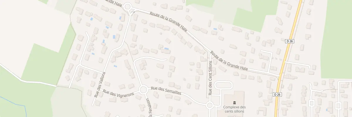 Plan du 6 Rue des moissons à Grandchamp-des-Fontaines