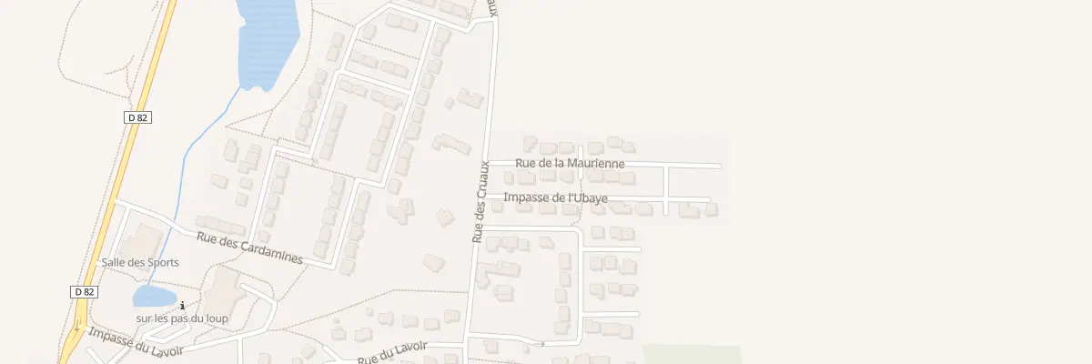 Plan du 6 Rue de la Maurienne à Chanteloup