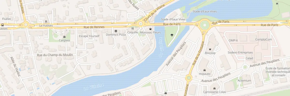 Plan du 46 Rue du Pont de Sévigné à Cesson-Sévigné
