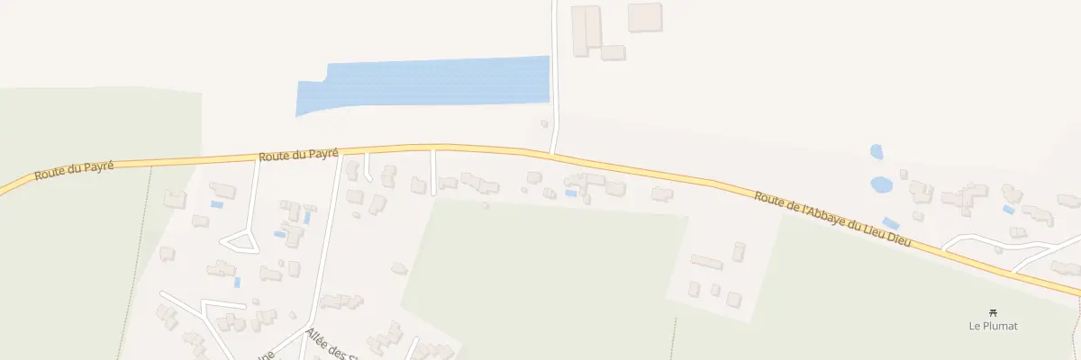 Plan du 127 Rue de l’Abbaye du Lieu Dieu à Jard-sur-Mer