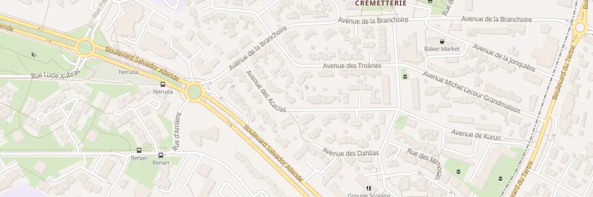 Plan du 26 Av des Acacias à Saint-Herblain