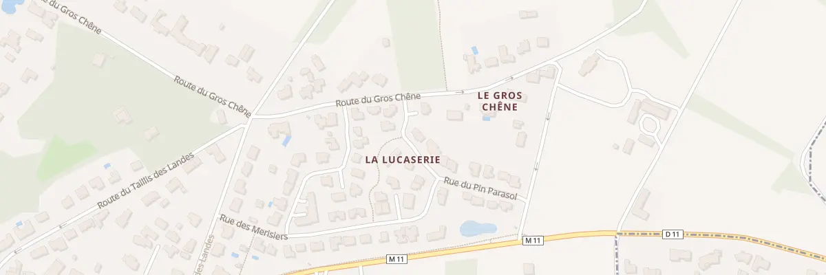 Plan du 2 Rue du Pin Parasol à Saint-Aignan-Grandlieu