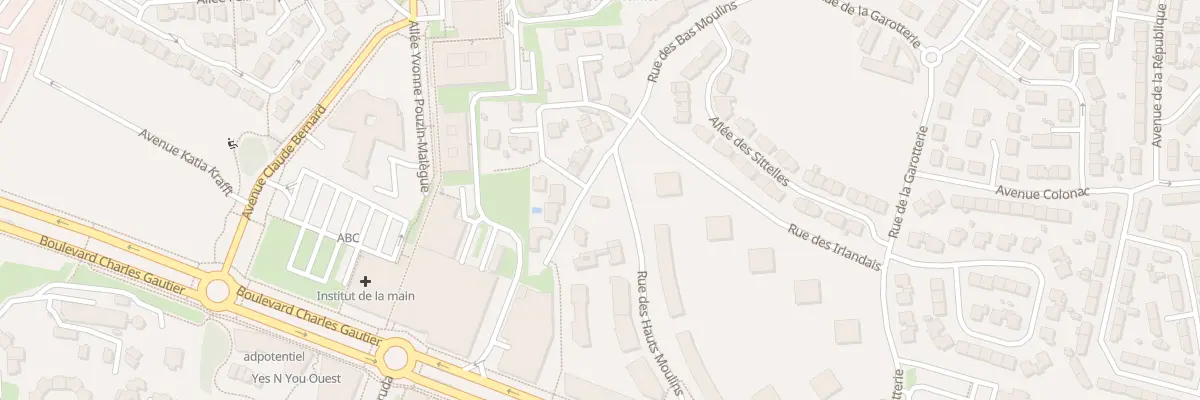 Plan du 14 Rue des Hauts Moulins à Saint-Herblain