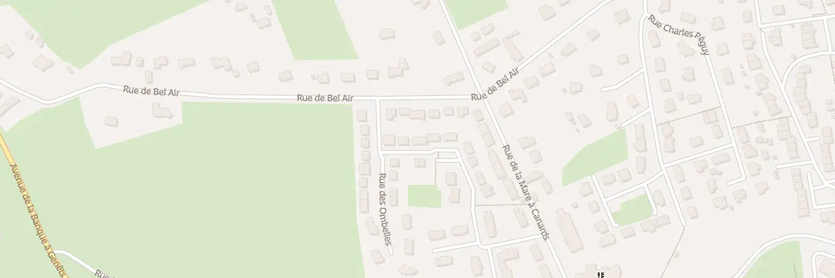Plan du 7 Rue des Coquelicots - La Glace à Cherbourg-en-Cotentin
