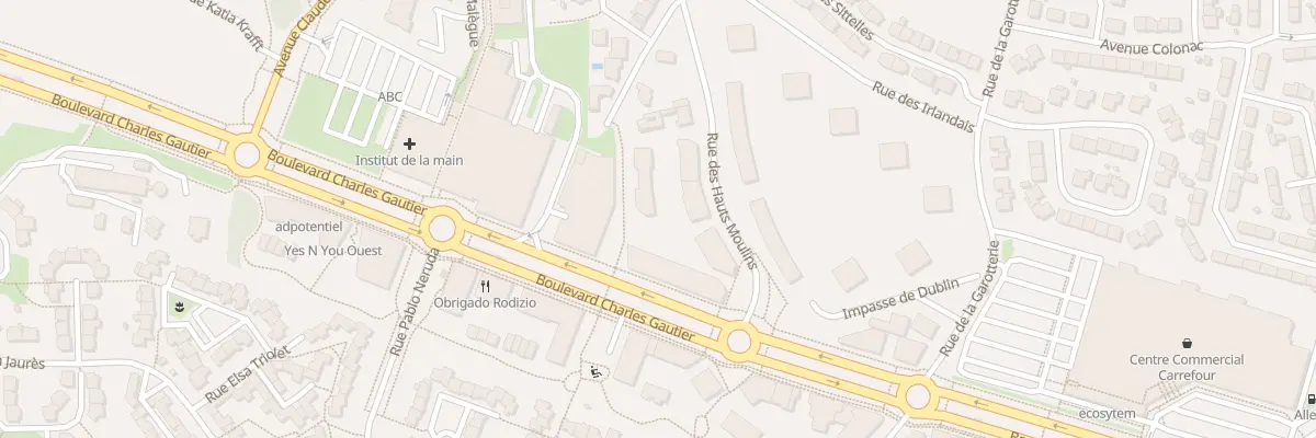 Plan du 20 Rue des Hauts Moulins à Saint-Herblain