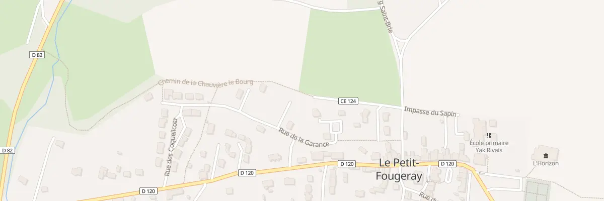 Plan du 8 Imp des Flamboyants au Petit-Fougeray