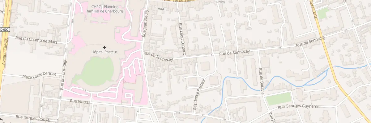 Plan du 32 Rue de Sennecey à Cherbourg-en-Cotentin