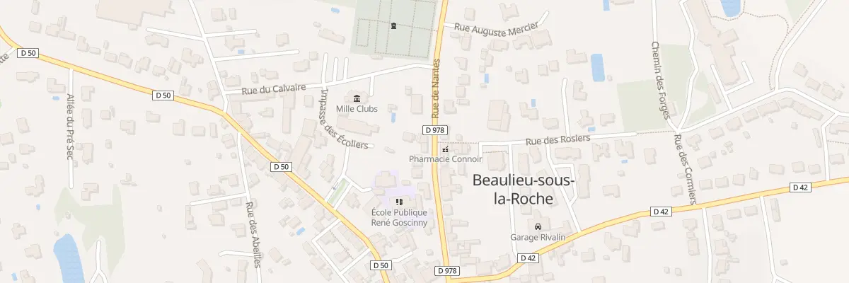 Plan du 15 Rue de Nantes à Beaulieu-sous-la-Roche
