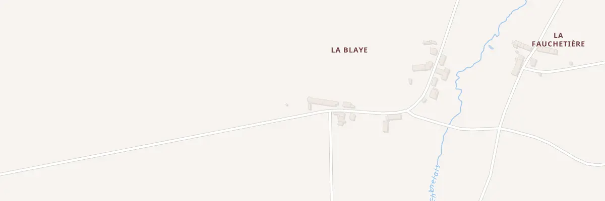 Plan du 5123 La Blaye à Trans-la-Forêt