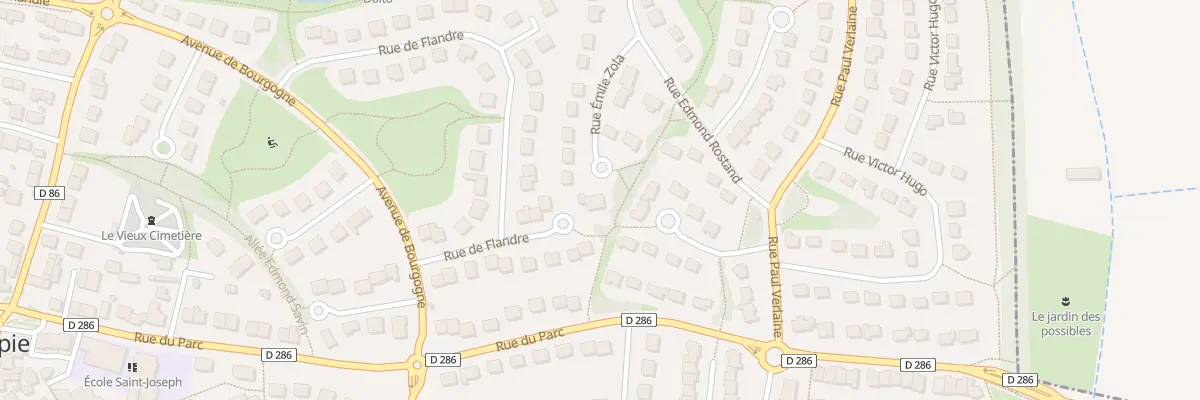 Plan du 45 Rue de Flandre à Chantepie