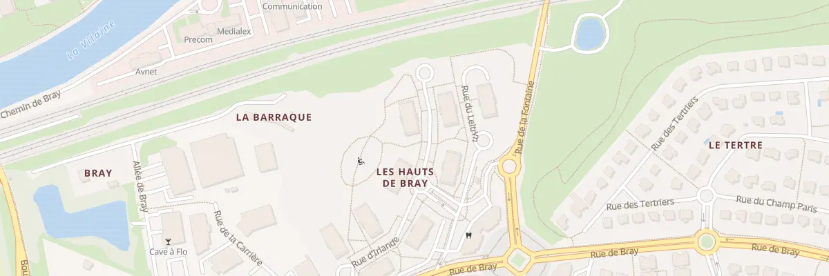 Plan du 2 Rue d’Irlande à Cesson-Sévigné