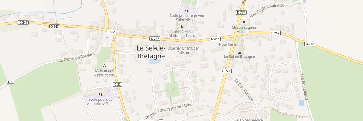 Plan du 28 Imp le Trait des Haies au Sel-de-Bretagne
