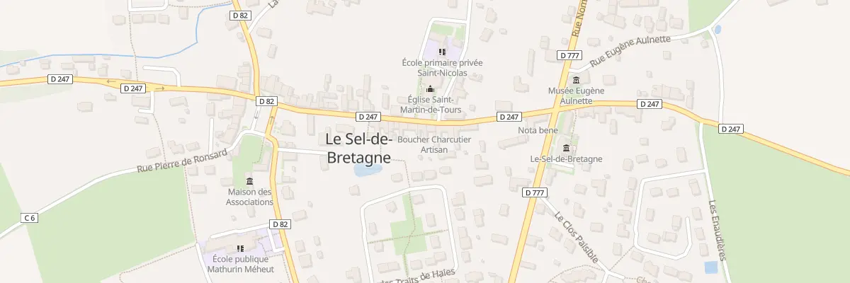 Plan du 11B Rue Duguesclin au Sel-de-Bretagne